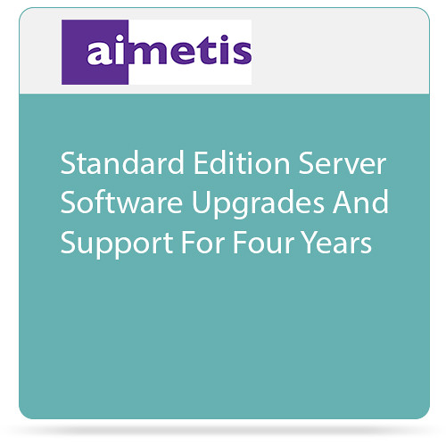 aimetis Symphony Standard Edition Server Software Upgrades and Support for Four Years
