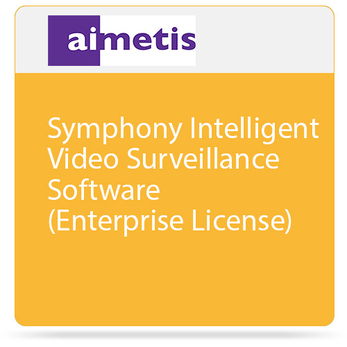 aimetis Symphony Intelligent Video Surveillance Software (Enterprise License)
