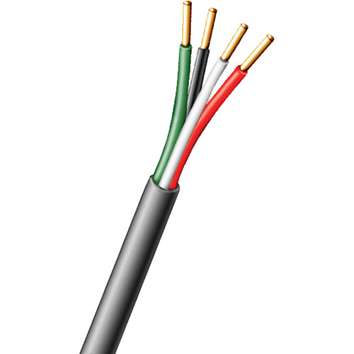 Aiphone 871804P Four-Conductor Non-Shielded Plenum Wire - For Aiphone Intercom Systems (500')