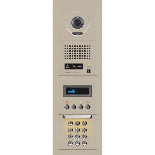 Aiphone GTV-DES202A Video Entrance Station with Digital Directory (1x4)