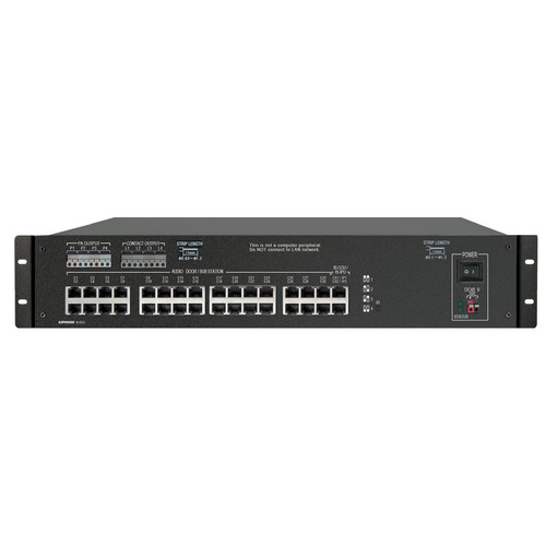 Aiphone IS-RCU Room Station Control Unit for IS-CCU Central Control Unit and IS-IPC IP Control Unit (Black)