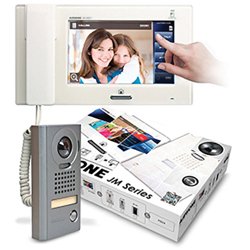Aiphone JMS-4AEDV 7" Touch-Screen Handset/Hands-Free Color Video Set