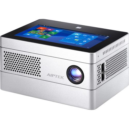 Aiptek iBeamBLOCK L400 400-Lumen HD DLP Pico Projector Bundle