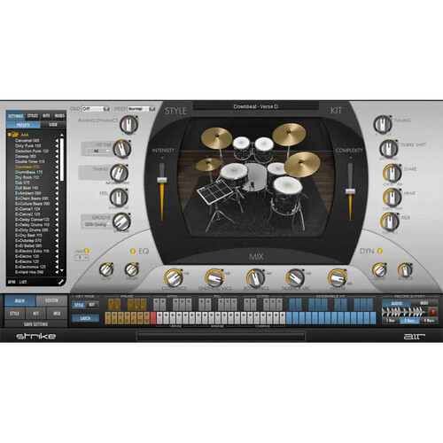 AIR Music Technology Strike Drummer Virtual Instrument Plug-In