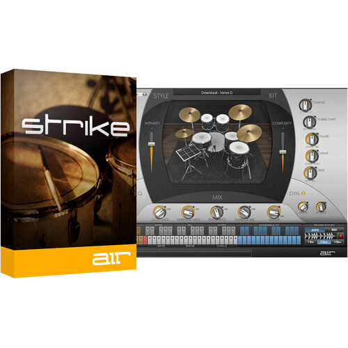 AIR Music Technology Strike 2 Ultimate Virtual Drummer Instrument Software (Download)