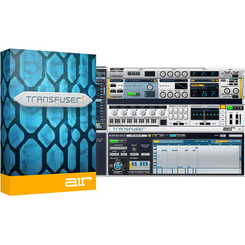AIR Music Technology Transfuser 2 Melodic and Rhythmic Groove-Creation Instrument Software (Download)