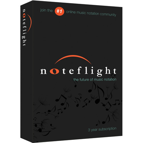 Noteflight Music Writing Software for Composers and Arrangers (3-Year Subscription)