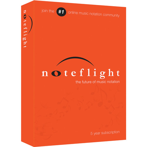Noteflight Music Writing Software for Composers and Arrangers (5-Year Subscription)