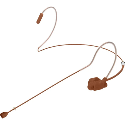 Airwave Technologies HSD-Slimclip System Dual-Ear Headset Microphone (Cocoa, 3.5mm Sennheiser)