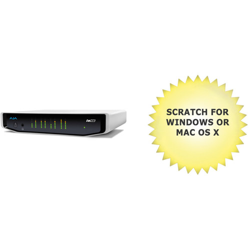 AJA Io 4K I/O for Thunderbolt 2 and Assimilate SCRATCH Kit