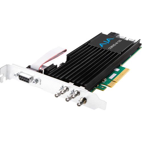 AJA Corvid 44 12G PCIe 4-Channel 12G-SDI CORVID 44 12G T FANLESS