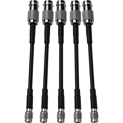 AJA Pack Of 5 DIN 1.0/2.3 Pigtails For Kona 4, Corvid 44, Corvid 88, HDR Image Analyzer