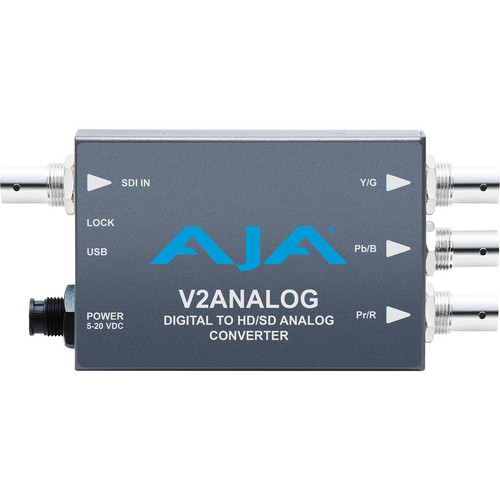 AJA V2Analog HD/SD-SDI to Analog Mini-Converter V2ANALOG B&H