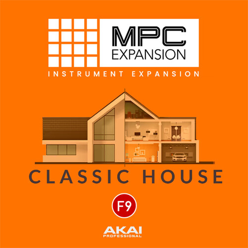 AKAI Professional F9 Origins Classic House MPC EXPANSION