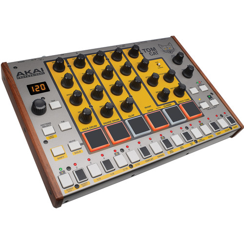 AKAI アナログ ドラムマシン TOM CAT Akai Professional Tom Cat Analog Drum Machine TOM CAT B&H Photo