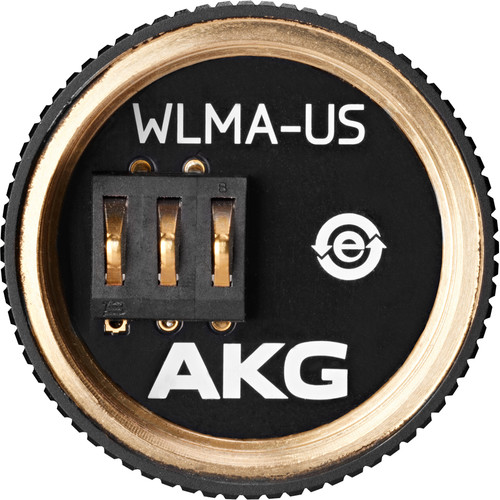 AKG WLMA-US Wireless Microphone Adapter for Shure Wireless Mic Heads (Black)