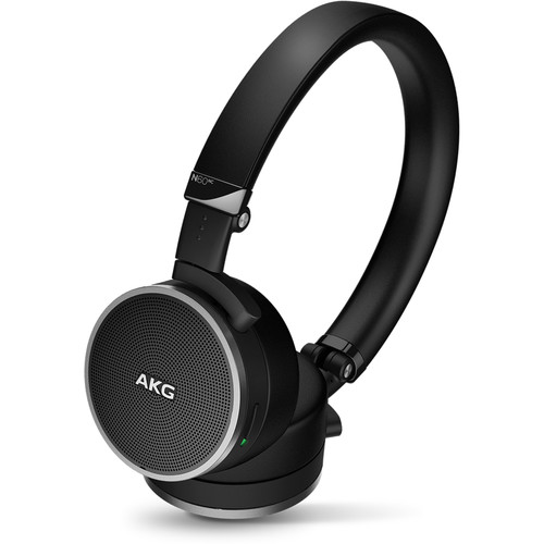 AKG N60NC Noise-Canceling On-Ear Headphones (Black)