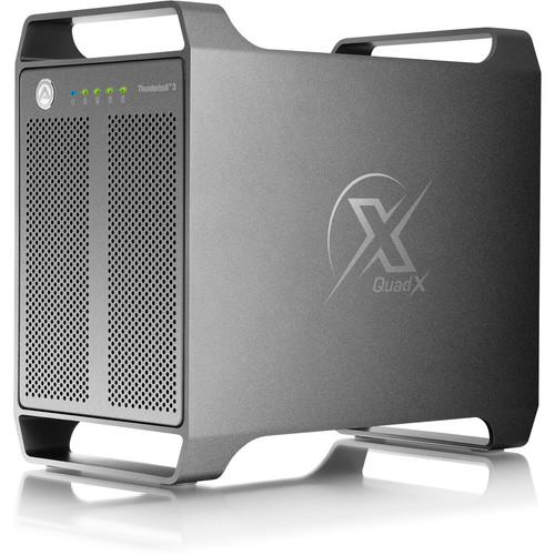 Akitio Thunder3 Quad X 4-Bay Thunderbolt 3 AK-T3QX-T3DIAY-AKTU