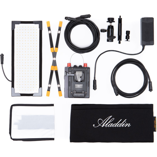 Aladdin Bi-Flex M3 Bi-Color Kit with V-Mount Battery Plate