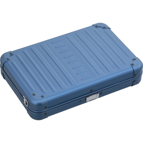 Aleon Aluminum Hard-Shell Crossbody Case (Large, Sapphire)