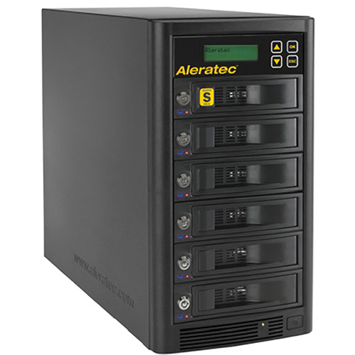 Aleratec 1:5 High-Speed HDD Copy Cruiser - 5 HDD Duplicator & 6 HDD Sanitizer