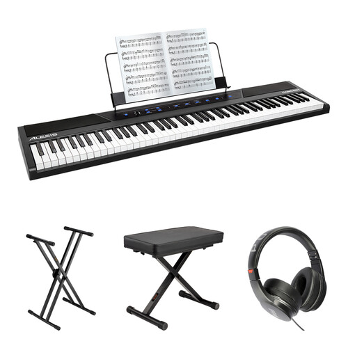Alesis Concert 88-Key Digital Piano with Essentials Bundle
