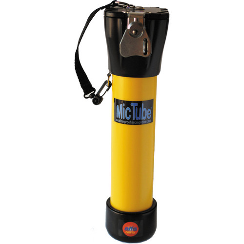 Alfa Case 20015MTLY MicTube Weatherproof Microphone Case (Medium, Yellow)
