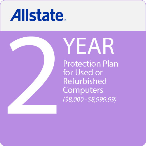 Allstate 2-Year Protection Plan for Used or Refurbished Computers ($8000-$8999.99)