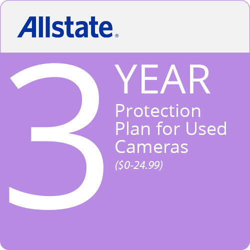 Allstate 3-Year Protection Plan for Used Cameras ($0-24.99)