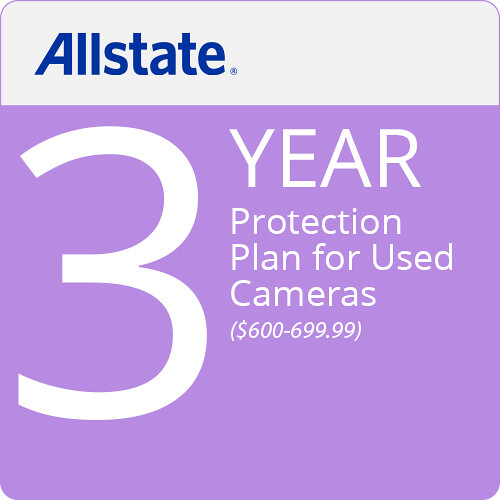 Allstate 3-Year Protection Plan for Used Cameras ($600-699.99)