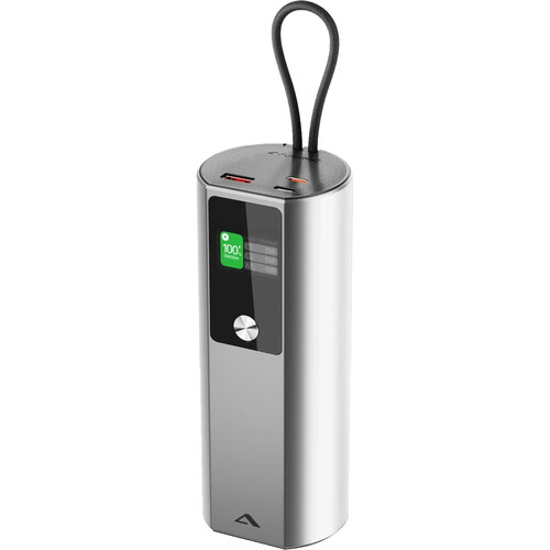 ALOGIC Ark Pro 160W Power Bank with Detachable USB-C Cable (27,600mAh)