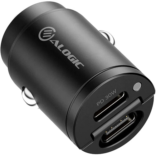 ALOGIC Rapid Power 2-Port USB Car Charger (30W)