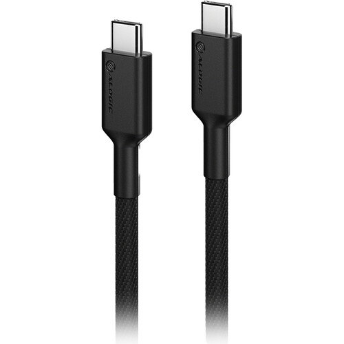 ALOGIC Elements Pro USB-C 2.0 Male Charging Cable (3', Black)