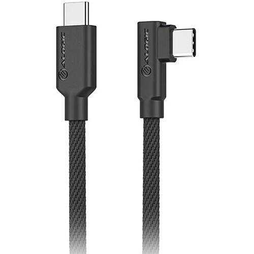 ALOGIC Elements Pro Right-Angle USB-C to Straight USB-C Cable (3.3')