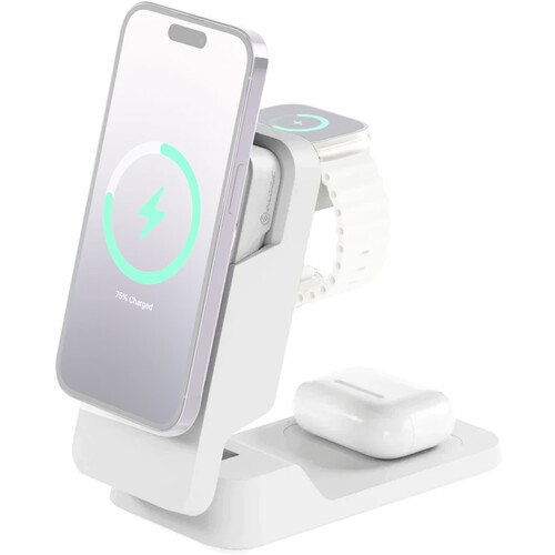 ALOGIC Matrix Ultimate Wireless Charger with 5000mAh MagSafe Power Bank