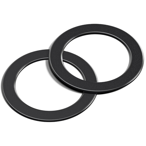 ALOGIC MagSafe-Compatible Magnetic Ring (Black, 2-Pack)