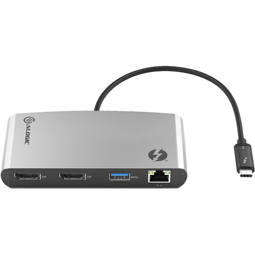 ALOGIC ThunderBolt 3 USB-C Dual DisplayPort Portable Dock
