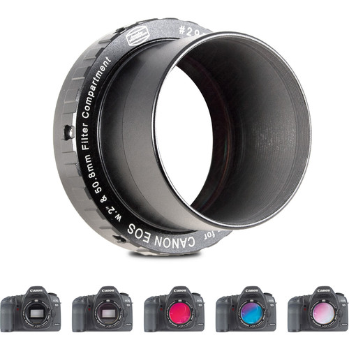 Alpine Astronomical Baader Canon EOS Wide T-Ring System with 2" Clear Filter