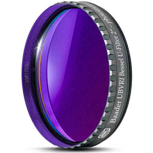 Alpine Astronomical Baader UBVRI Bessel U Filter (2" Eyepiece Filter)