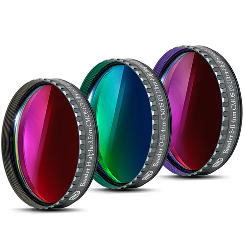 Alpine Astronomical Baader 3.5/4nm f/3 Ultra-High-Speed Filter Set CMOS-Optimized (2")