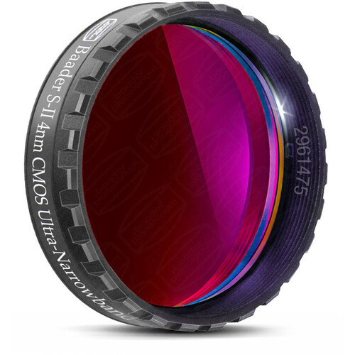 Alpine Astronomical Baader 4nm Ultra-Narrowband S-II CMOS Filter (1.25" Eyepiece Filter)