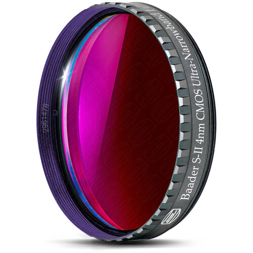 Alpine Astronomical Baader 4nm Ultra-Narrowband S-II CMOS Filter (2" Eyepiece Filter)