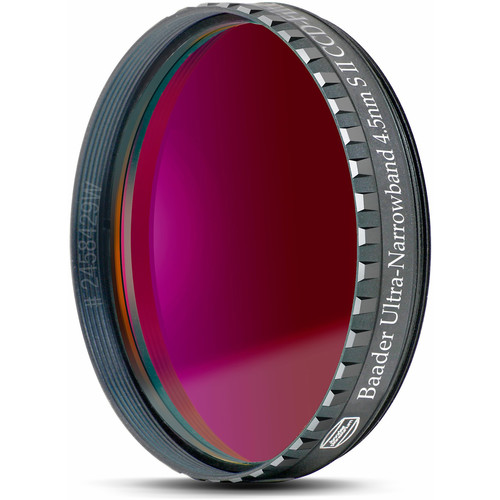 Alpine Astronomical Baader 4.5nm Sulfur-II Ultra-Narrowband CCD Filter (2" Eyepiece Filter)