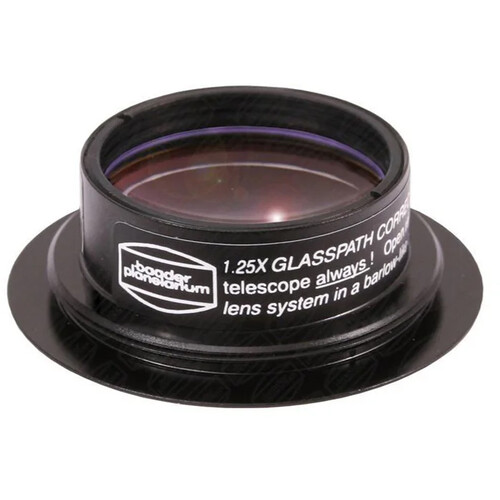 Alpine Astronomical Glasspath Corrector 1.25x for Maxbright/Mark V Binoviewers with Zeiss Ring Dovetail