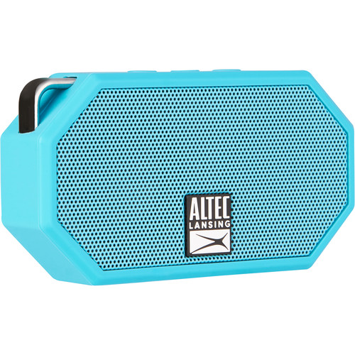 Altec Lansing Mini H2O 2 Bluetooth Wireless Speaker (Aqua Blue)