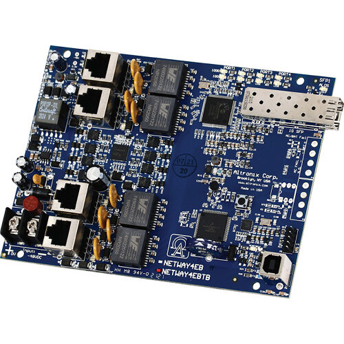 ALTRONIX NETWAY4E1BTB 4-Port Gigabit PoE++ Compliant Hardened Unmanaged Switch Board
