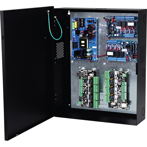 ALTRONIX Trove1 Enclosure 8-Door Panel Kit with Kisi Backplane, Fuse Outputs (115V)