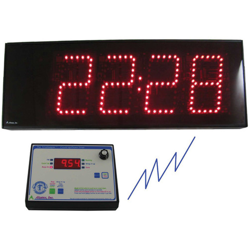 Alzatex ALZM07A Presentation TimeKeeper System with LED Display (Black)