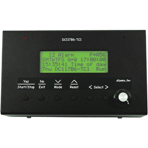 Alzatex DC117B6_TC1 Time-of-Day Clock with Integrated Count Up/Down Timer