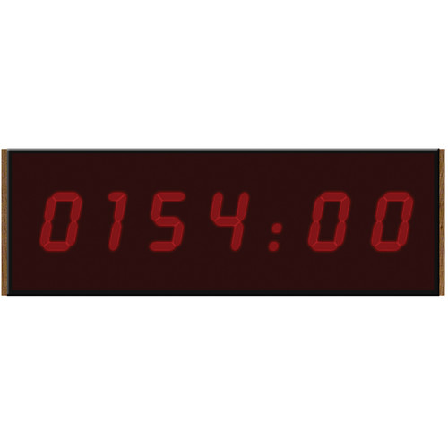 Alzatex DSP256B_OAK 6-Digit Display with 2.33"-High Solid-Segment Digits